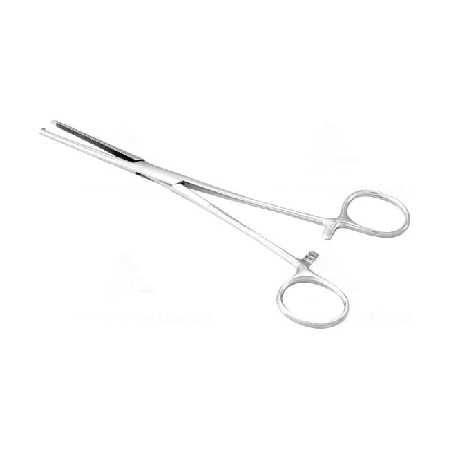 Pinça Kocher Hemostática Reta 14cm 1x2 Dentes-da4bce52-bd43-4f59-9b3f-2c4f9d6ac869