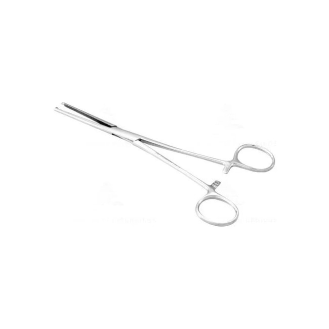 Pinça Kocher Hemostática Reta 26cm 1x2 Dentes-21b72212-e70d-4bc6-a818-6646686822ad