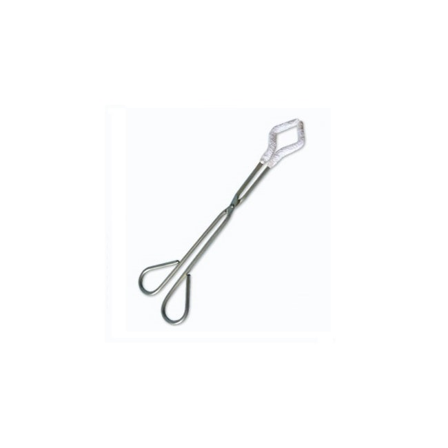 Pinça Para Frasco e Balão Revestidas Com Tecido de Fibra Cerâmica em Aço Inox-7dacdc19-ebf2-471b-b1c4-104aa04ab29b