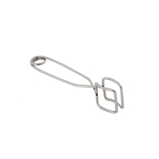 Pinça para tubo de Ensaio em Aço Inox