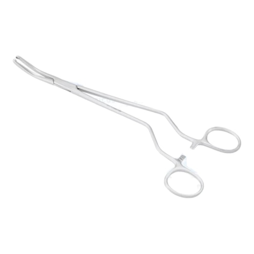 Pinça Professor Medina Para Biopsia Uterina 24cm Ponta 3mm
