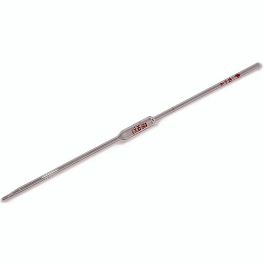 Pipeta Volumétrica Esgotamento Total 1 Traço 15ml
