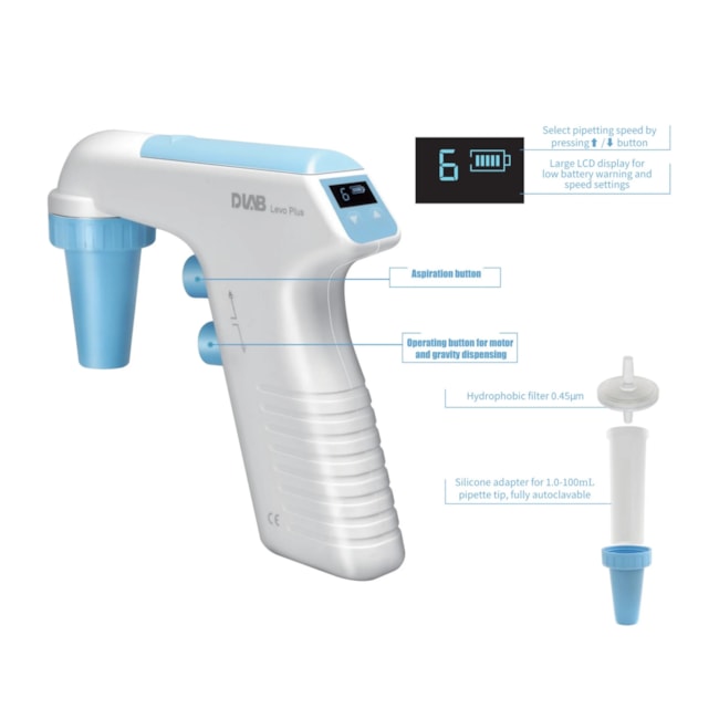 Pipetador Automático DLAB Levo Plus-258a7287-3f96-4bb8-ad9d-f892b1b25ce6