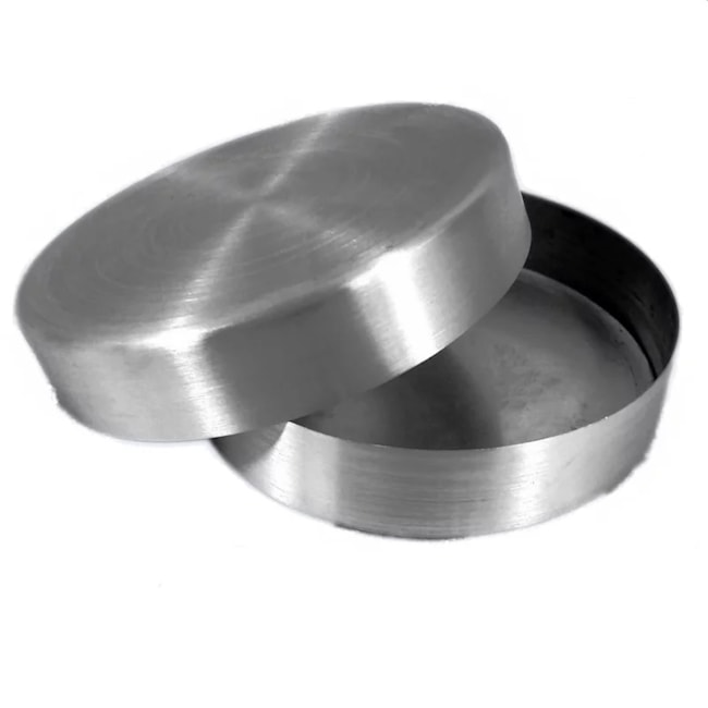 Placa de Petri em Aço Inox 60x20mm-5b5664d8-a8de-4032-a3b4-d2f5640008e7