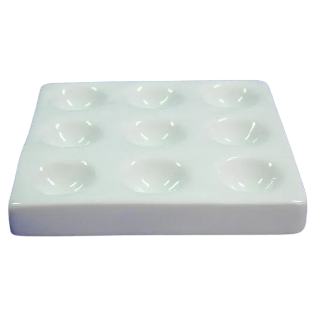 Placa de Toque de Porcelana 9 cavidades-589b6614-89ac-47bc-9878-f690fff4c155