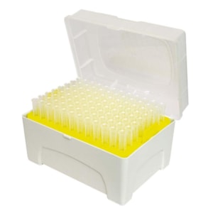 Ponteira Com Filtro Livre de Rnase e Dnase 1-20µL  Rack com 96 Unidades