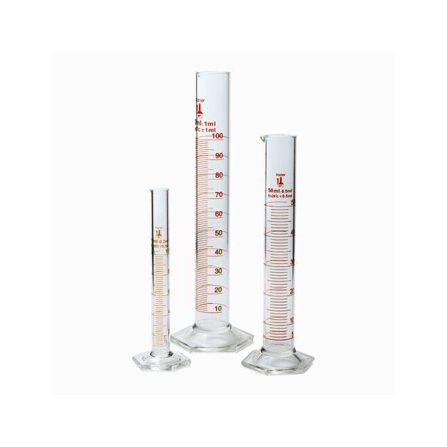 Proveta Graduada de Vidro Com Base de Vidro 50ml-fa072766-649d-4e4c-a98c-bc40ebfc5b54