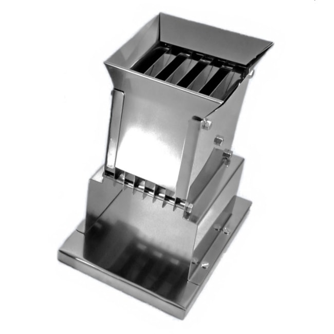 Quarteador de Amostras em Aço Inox 8 Planos de 13mm-f2ace356-7d7f-427f-9320-f9ed0dc3bad8