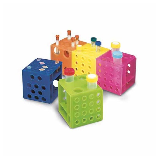 Rack 4 Faces Cubo Para Tubos de 2,0ml 10ml 15ml e 50 ml