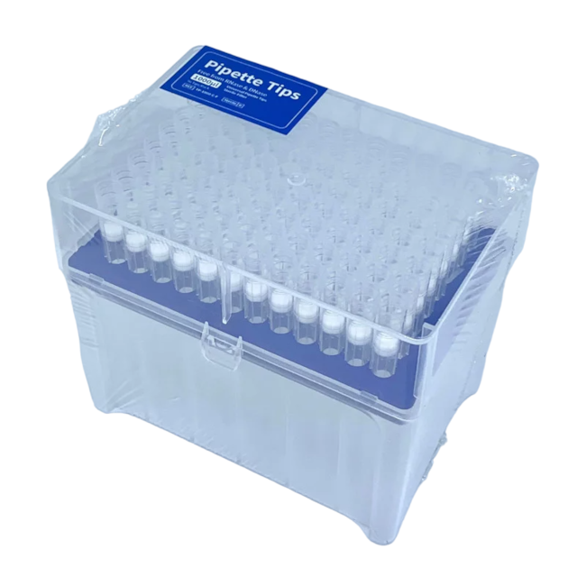 Rack Com 96 Ponteiras Com Filtro Livre De DNASE/RNASE 1000 UL-d5c9edd1-58d9-4e77-bd5a-ad5727fff14f