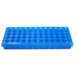 Rack Dupla Face Para 60 Microtubos de 0,5ml 1,5ml e 2,0ml