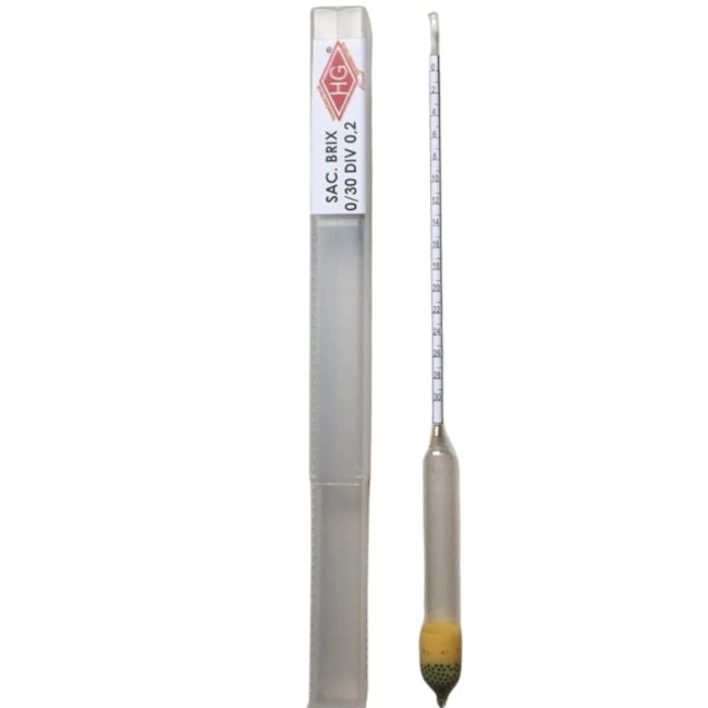 Sacarímetro de Bríx Para Açúcar Escala 20-40 - Sem Termômetro-a4b45ff6-909e-4aaf-b128-5c250d38cd9b