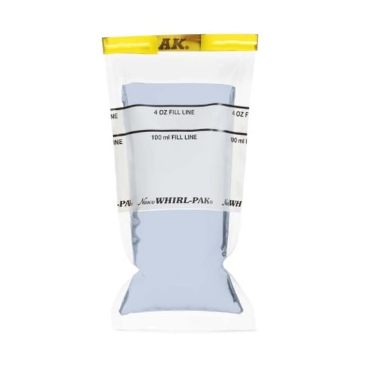 Saco Para Amostra Nasco 118ml Com Tarja, Estéril
