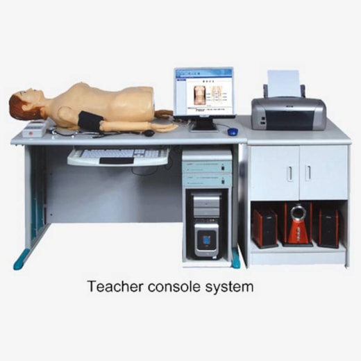 Simulador Avançado de Habilidades Médicas Completo para Palpação Abdominal e Pressão Arterial