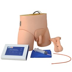 Simulador de Cateterismo Vesical Bissexual com Dispositivo de Controle