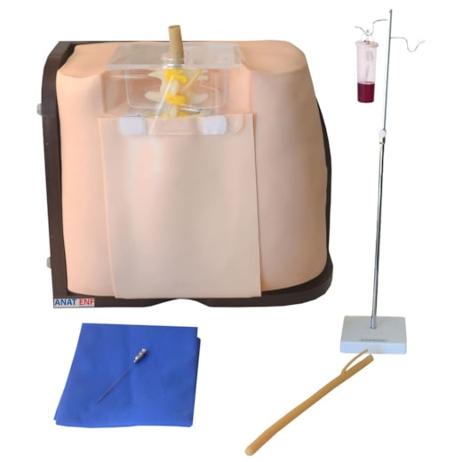 Simulador para Treino de Punção e Infusão Lombar