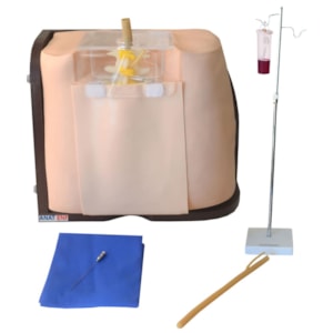 Simulador para Treino de Punção e Infusão Lombar