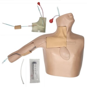 Simulador Torso para Treinamento de Cateterismo Venoso Central Guiado por Ultrassom