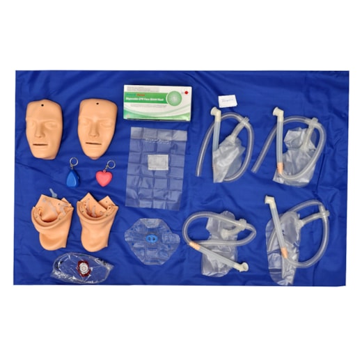 Simulador Torso para Treino de RCP com Pulso Carotídeo e Painel Led