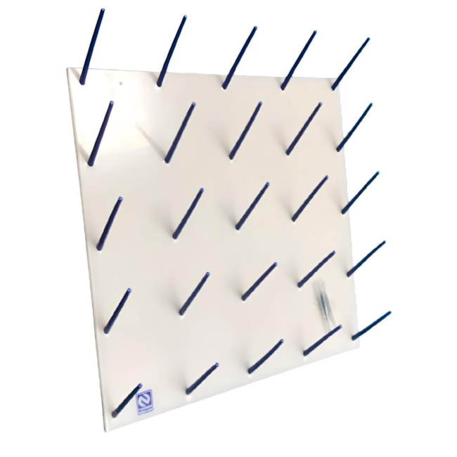 Suporte Escorredor Para Secagem De Vidrarias Para 25 peças-46533239-b872-4e49-89a1-9e8e89f0a621