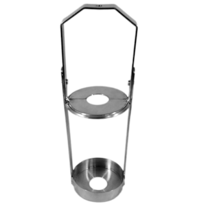 Suporte para Frasco Reagente de Aço inox
