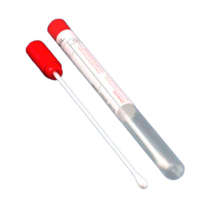 Swab Estéril com Tubo sem Meio Pacote com 100 Unidades