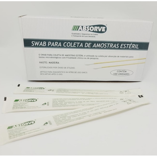 Swab Estéril Haste Madeira com 100 un.-14653163-a028-476a-b223-f9dcde57fd16