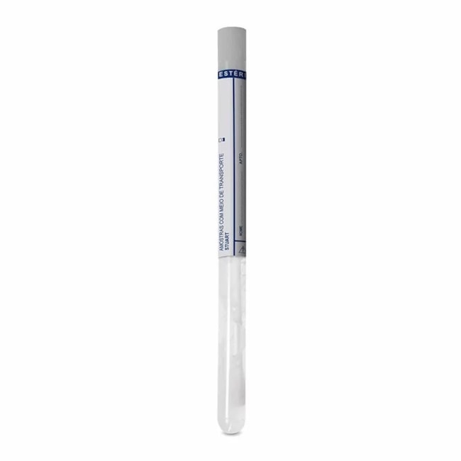 Swab Estéril Tubo Com Meio Stuart Pacote com 100 Unidades-2c6509bb-dd3a-4802-9385-e39eb61c73d7