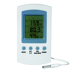 Termo-higrômetro Digital Temperatura Interna e Externa-50 + 70ºC