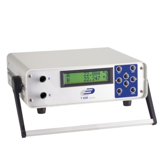 Termometro Digital de Precisao de Bancada T4200 2 Canais -200 a +962C - Incoterm T-PRC-0050.00