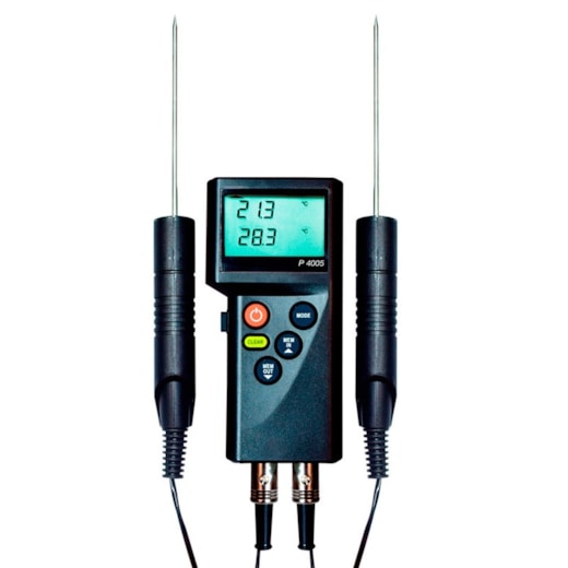 Termometro Digital de Precisao P4005 2 Canais -200 a +850C - Incoterm T-PRC-0020.00