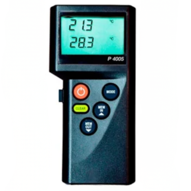 Termometro Digital de Precisao P4005 2 Canais -200 a +850C - Incoterm T-PRC-0020.00-d86101b0-b725-4359-a0fa-2b2e11fcab28