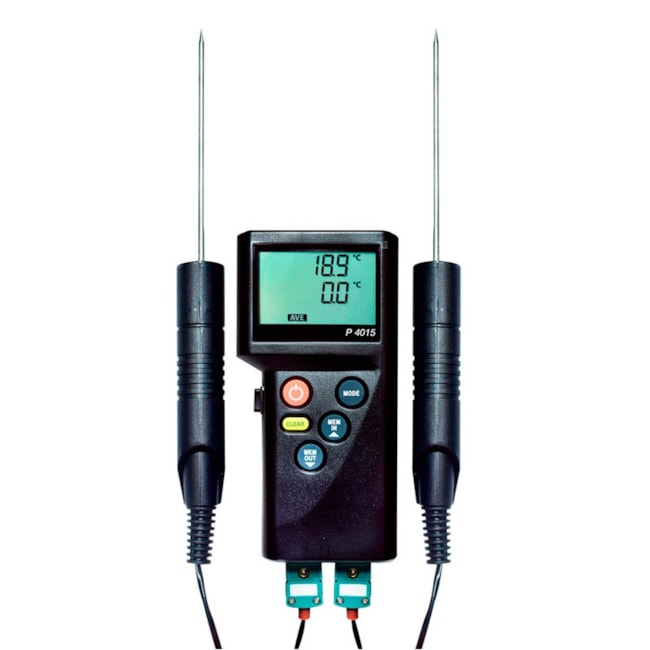 Termometro Digital de Precisao P4015 2 Canais -200 a +1370C - Incoterm T-PRC-0040.00-70f082f4-0ac8-4d95-a5b0-c12a26c23977