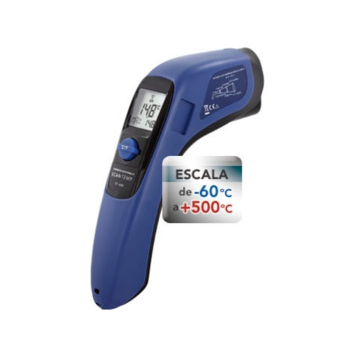Termometro Infravermelho Digital ST-600 -60 a +500C - Incoterm