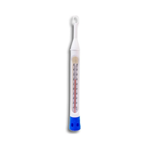 Termômetro para Refrigeração com Proteção Plástica -40+50°C 22cm Incoterm