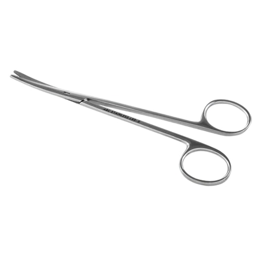 Tesoura Metzembaum Para Uso Geral 25cm Curva