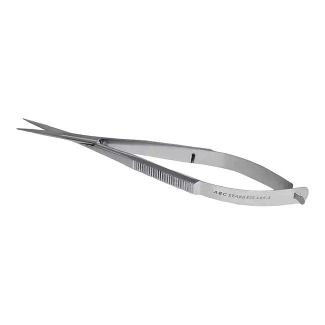 Tesoura Noyes Iris Para Microcirúrgia 12cm Reta-04cdf216-8eb7-4c00-9003-b6466539acff