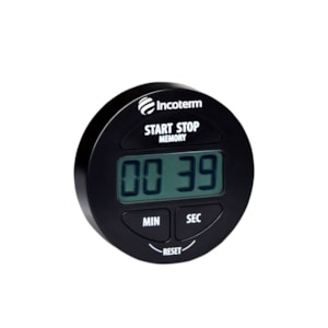Timer Digital com Cronometro e Alarme - Incoterm T-TIM-0015