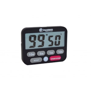 Timer Digital com Cronometro - Incoterm T-TIM-0050