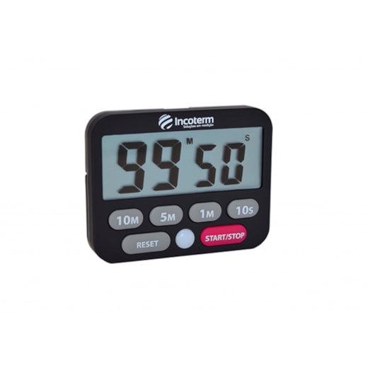 Timer Digital com Cronometro - Incoterm T-TIM-0050