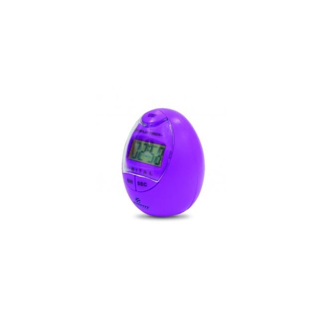 Timer Digital de Cozinha tipo Ovo Lilas com Alarme - Incoterm 7770.03-59d9c257-6e56-41df-8876-adfb8579c3c0