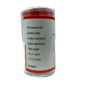Tubo Capilar Com Heparina