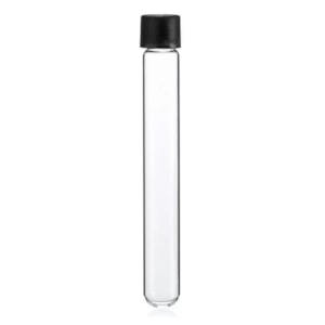 Tubo de Ensaio Com Tampa de Rosca 20 x 150mm Capacidade 33ml