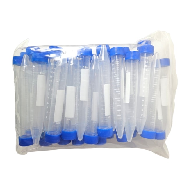 Tubo para Centrífuga Tipo Falcon 15ml Pacote Com 50 Unidades-129308fa-4805-4a8d-9f18-4ba7d628db79