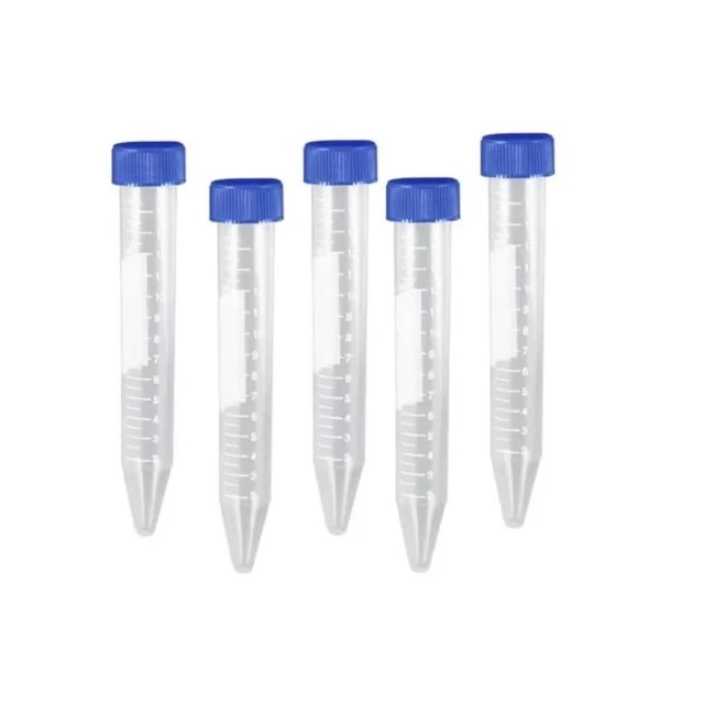 Tubo para Centrífuga Tipo Falcon 15ml Pacote com 50 Unidades-4e3b26cf-ac5f-4183-b2e5-27dbf43f0fcc