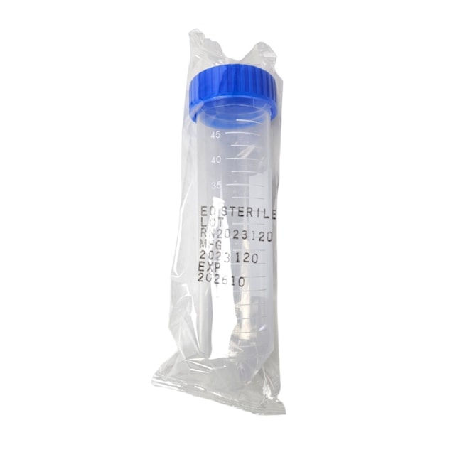 Tubo para Centrífuga Tipo Falcon 50ml Estéril Embalagem Individual Pacote Com 50 Unidades-8f6a8ec0-77df-4f1c-8e86-a013176dc5d9