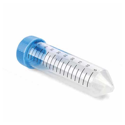 Tubo Para Centrífuga Tipo Falcon 50ml Pacote Com 25 Unidades Kasvi