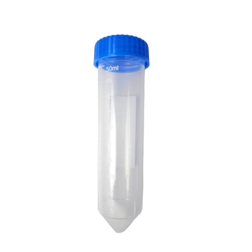 Tubo para Centrífuga Tipo Falcon 50ml Pacote Com 50 Unidades