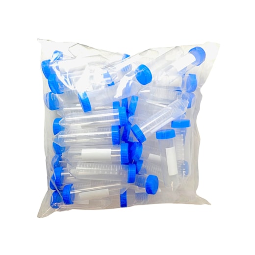 Tubo para Centrífuga Tipo Falcon 50ml Pacote Com 50 Unidades