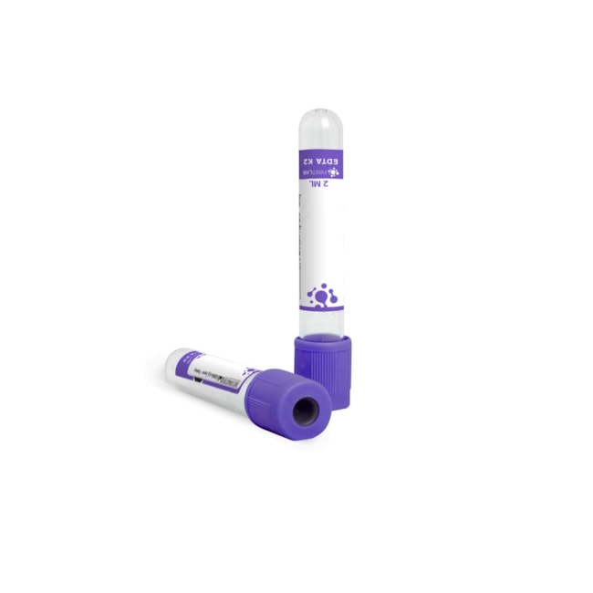 Tubo Para Coleta à Vácuo Tampa Lilás EDTA K2 Caixa com 100 Unidades-37752303-0d74-4aec-9b98-9fc3f2bdace8